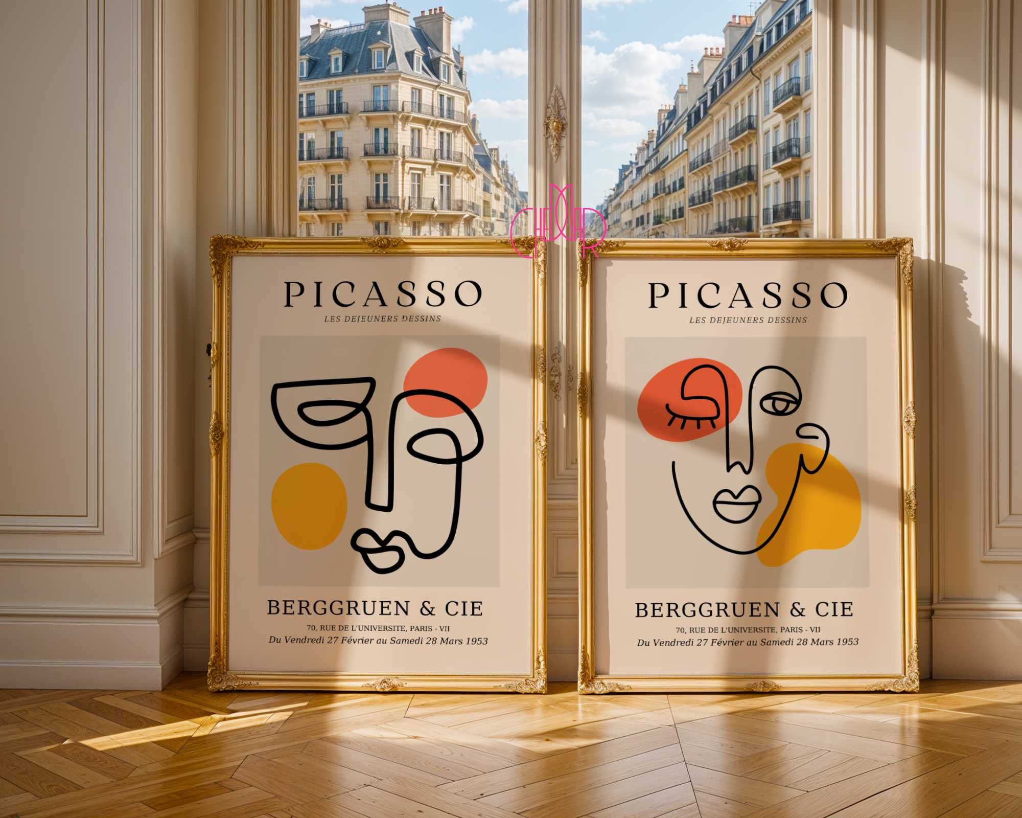 Plakaty inspirowane Picasso, 30x40