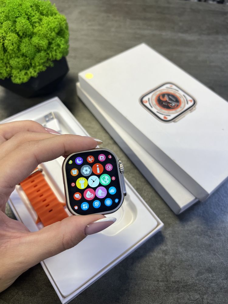 Смарт- годинник IWatch ultra 49 mm starlight