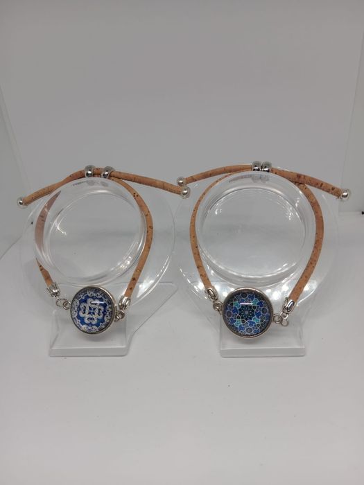 Pulseira em cortiça