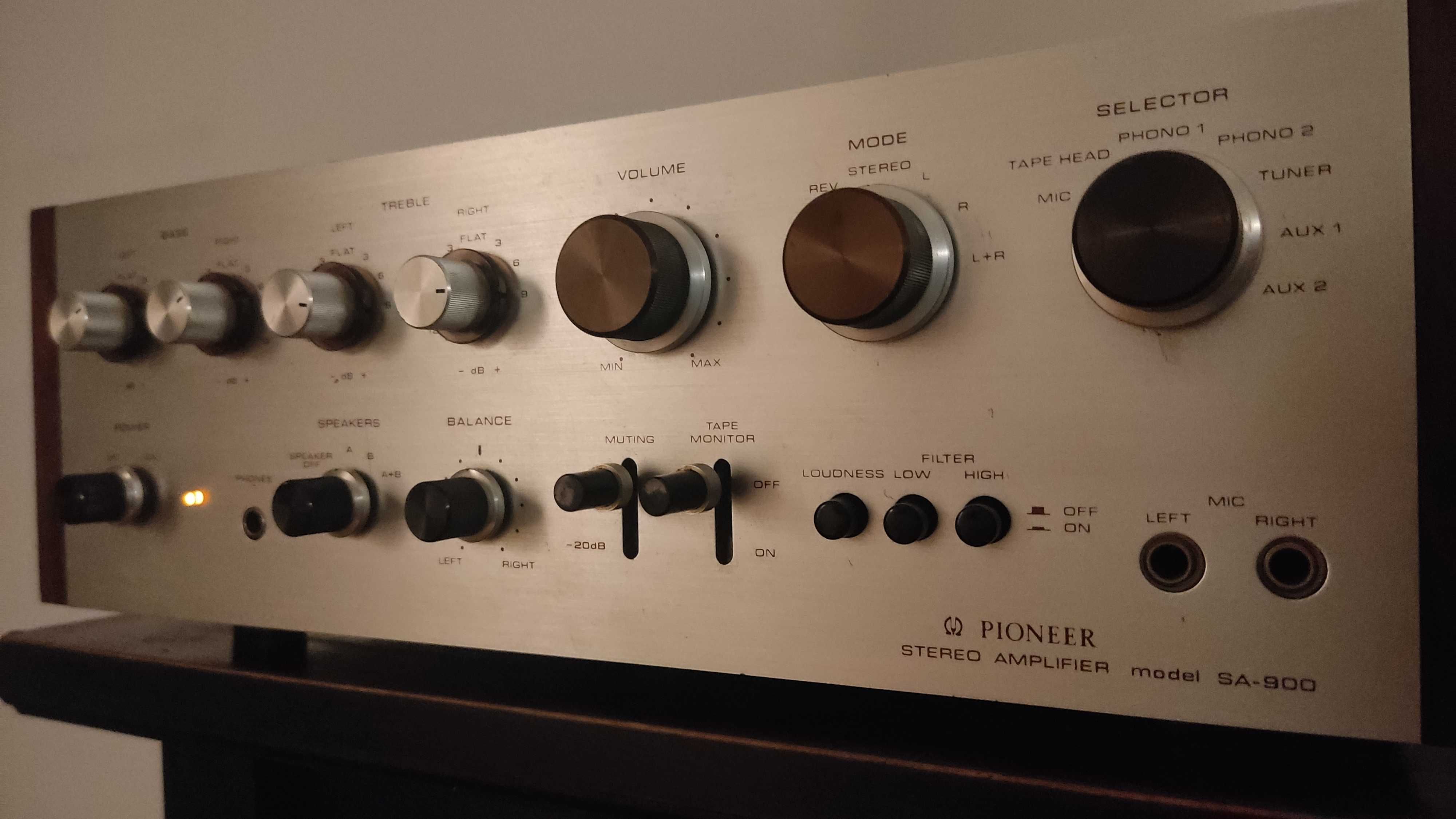 Pioneer SA-900  - legendarny wzmacniacz