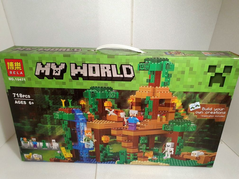 Конструктор лего  minecraft