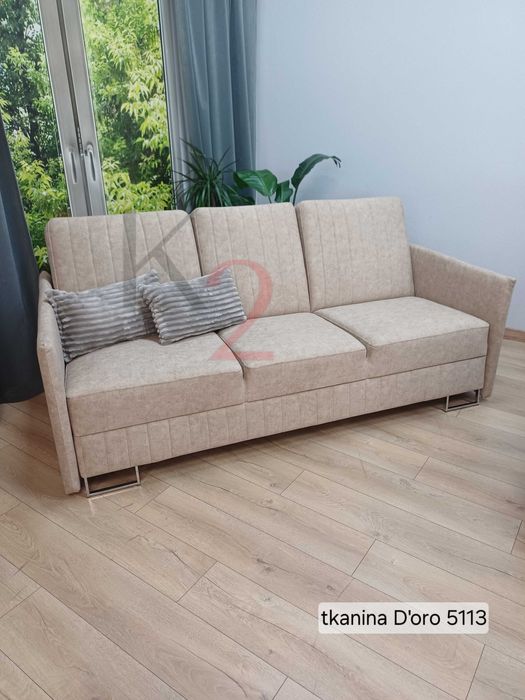 Wersalka KRIS Nowoczesna Sofa Kanapa Rozkładana Łózko Bonell +GRATIS