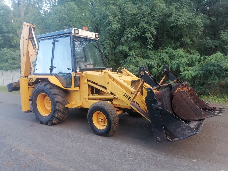 Jcb 3cx, 4x2 rok 1988, szczęka, teleskop, widły