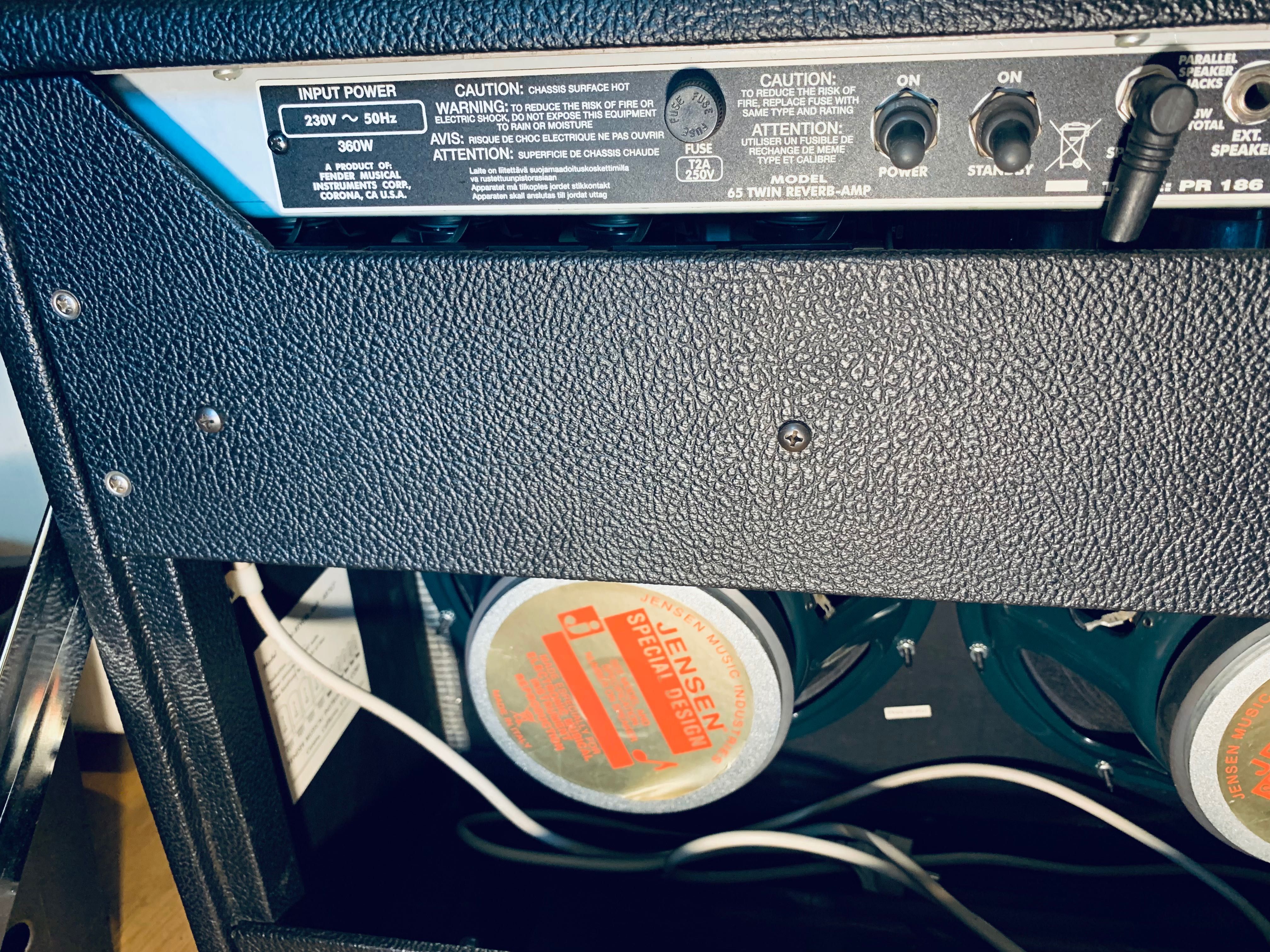 FENDER 65 Twin Reverb Amp (Jak nowy)