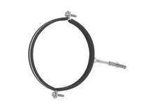 Uchwyty metalowe Geko z gumą do rur 8" 200-212mm, nowe