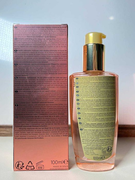 Олія для волосся Kerastase Elixir Ultime L'Huile Rose Radiance