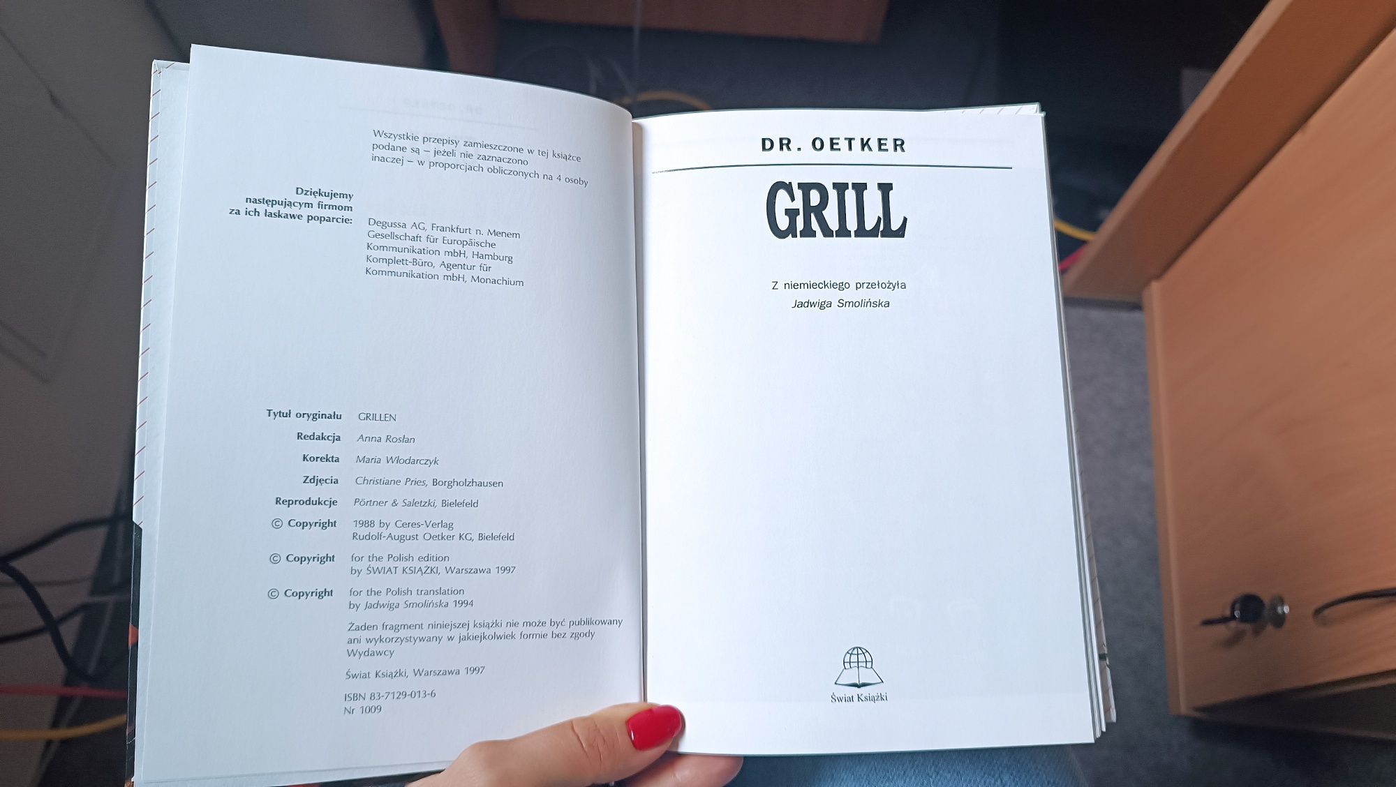 Książka "Grill. Doskonałe przepisy na przysmaki z grilla"