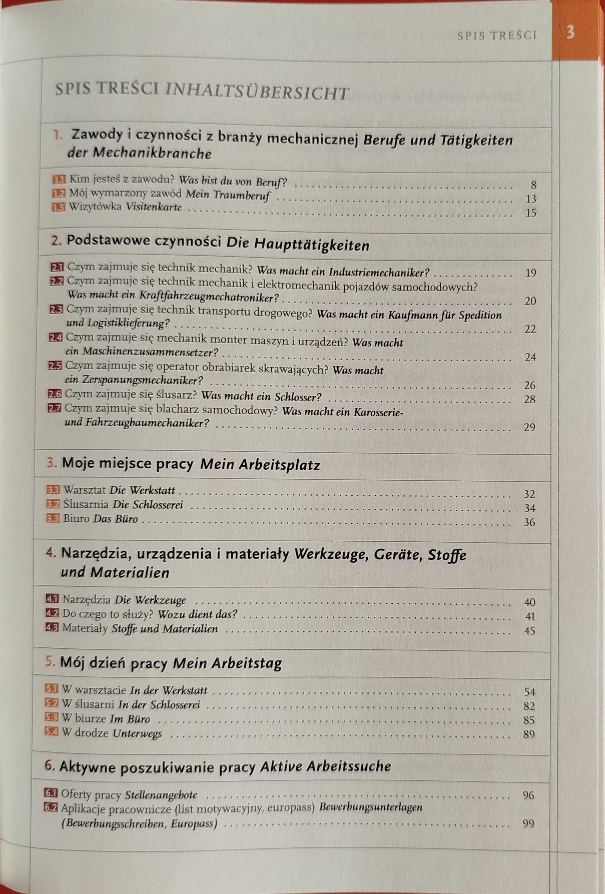 Język niemiecki zawodowy w branży mechanicznej i samochodowej