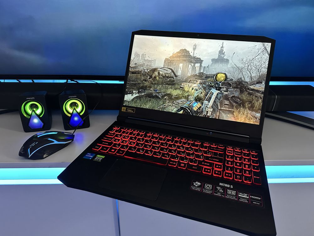 ИГРОВОЙ Как Новый Acer NITRO 144Гц + Комплект
