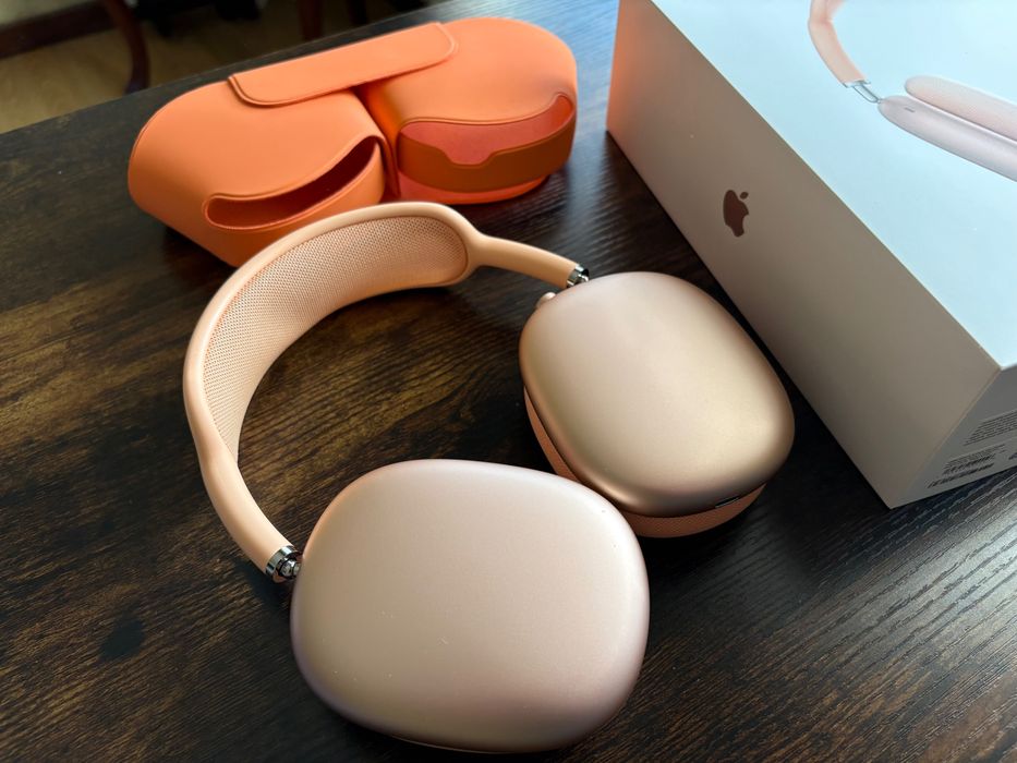 Apple AirPods Max ORIGINAIS (USB-C) na cor laranja