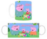 Kubek Peppa plus imię, różne wzory