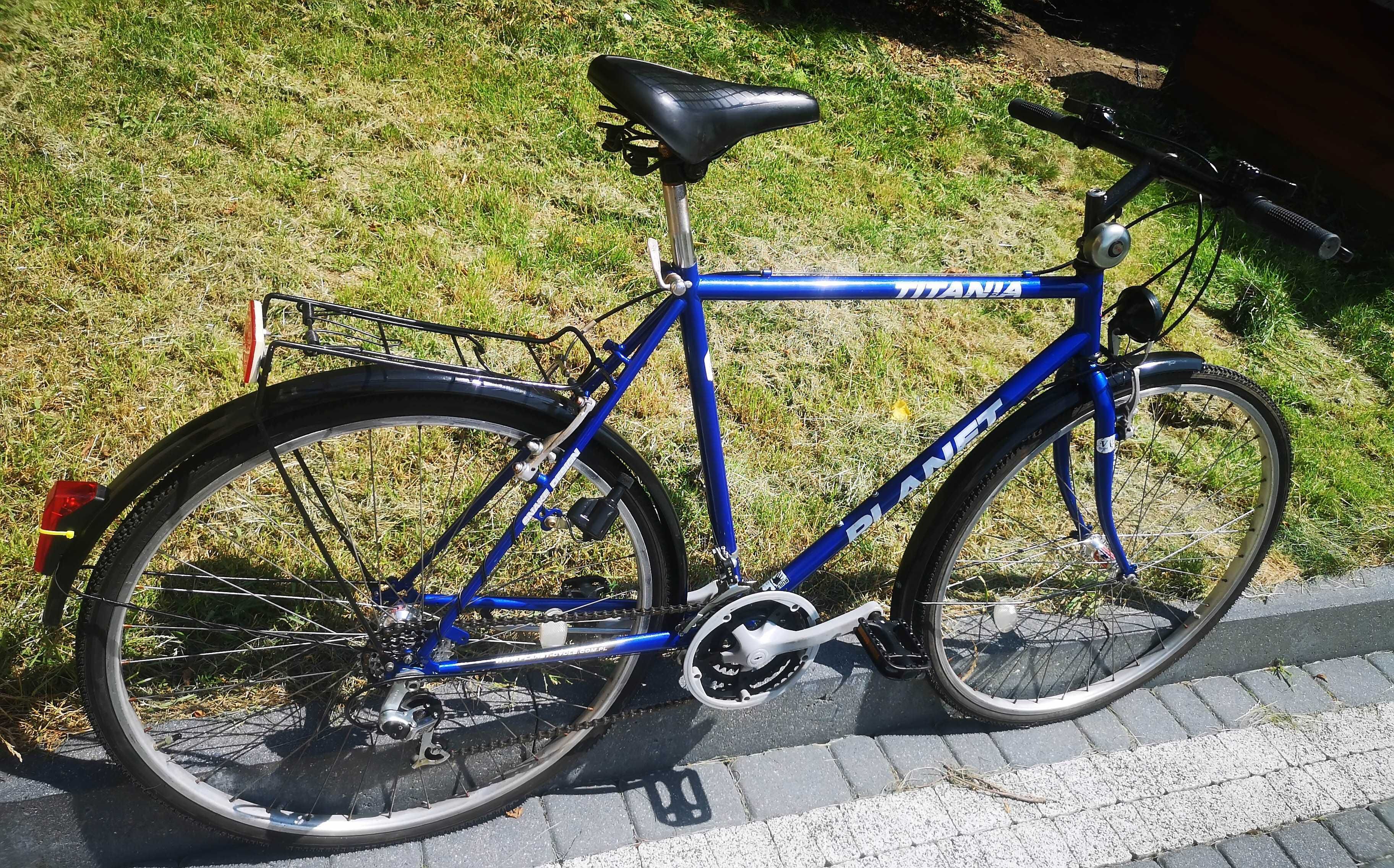 Duży rower trekkingowy na Shimano koła 28