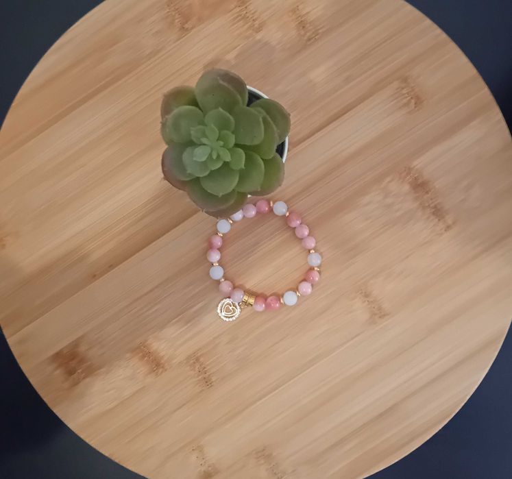 Pulseiras de pedras naturais e de aço inox | pulseiras novas