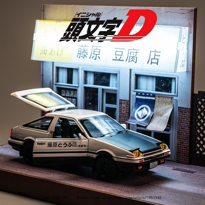 TOYOTA Corolla AE86 Sprinter Trueno Initial D,ініціал ді (инициал ди)