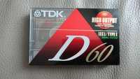 Аудиокассета TDK D60 USA