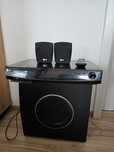 LG DVD Subwoofer + dwa głośniki (AUX, USB, PILOT)
