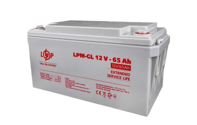 Гелевый АКБ LPM-GL 12v - 65Ah (2 шт)