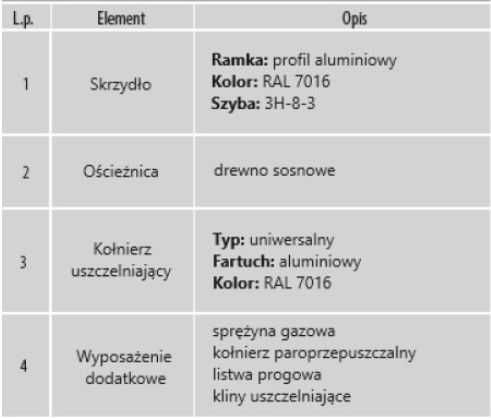 Wyłaz dachowy FAKRO WGU-X kolor antracyt / grafit 46x75 - Ruda Śląska