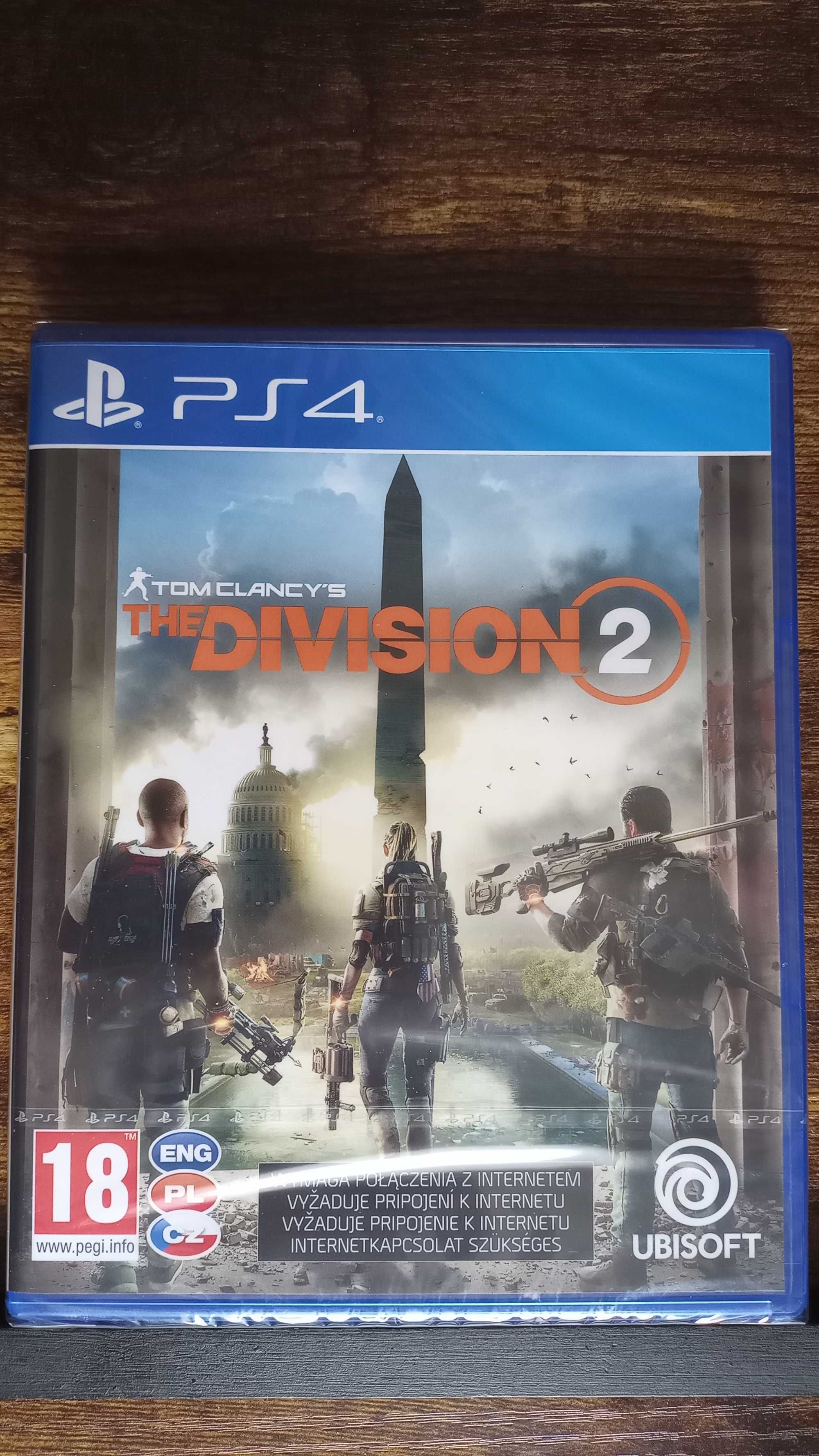 Tom clancy's the division 2 ps4 i ps5 Nowa z Polskiej dystrybucji