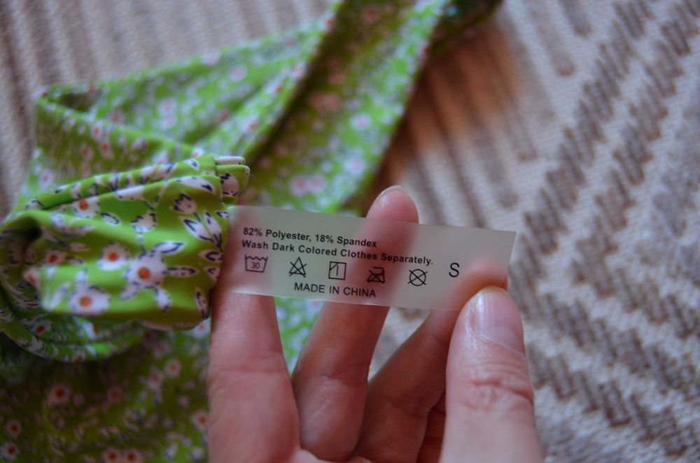 Квітковий купальник Zaful р.S