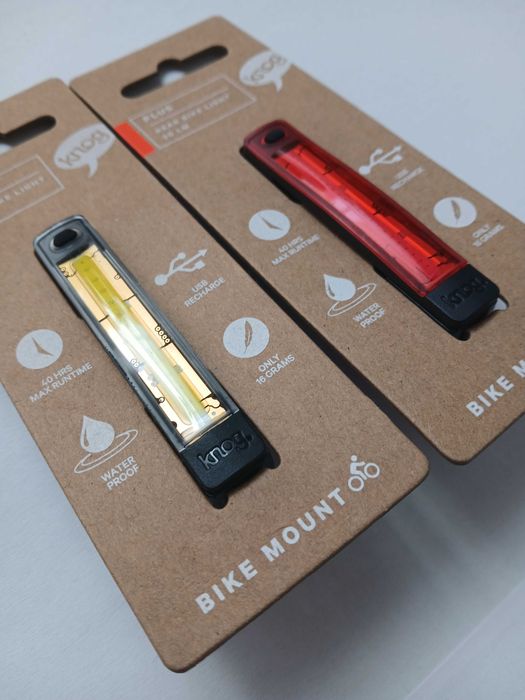 Zestaw lampek Knog plus Twinpack przód i tył*nowe i oryginalne
