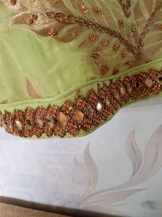 Шелковая вышитая галабея восточное платье костюм восточной красавицы