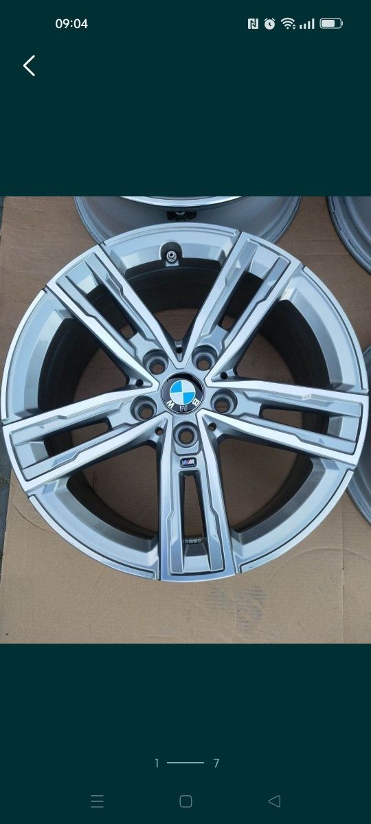 Alufelgi BMW 17 jak nowe