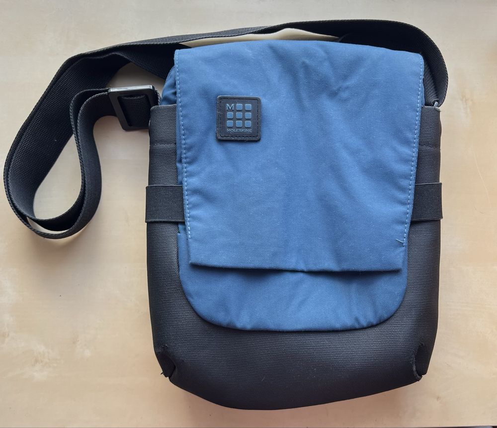 Moleskine Bolsa mensageiro, Boreal Blue