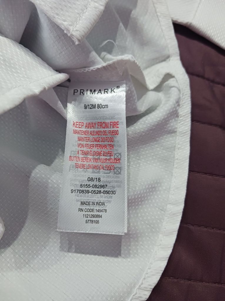 Koszula z kamizelką i muszką rozm. 80 / Primark / nowa