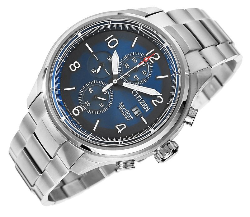Zegarek Męski Citizen Super Titanium Eco-Drive Ca0810-88L + Box