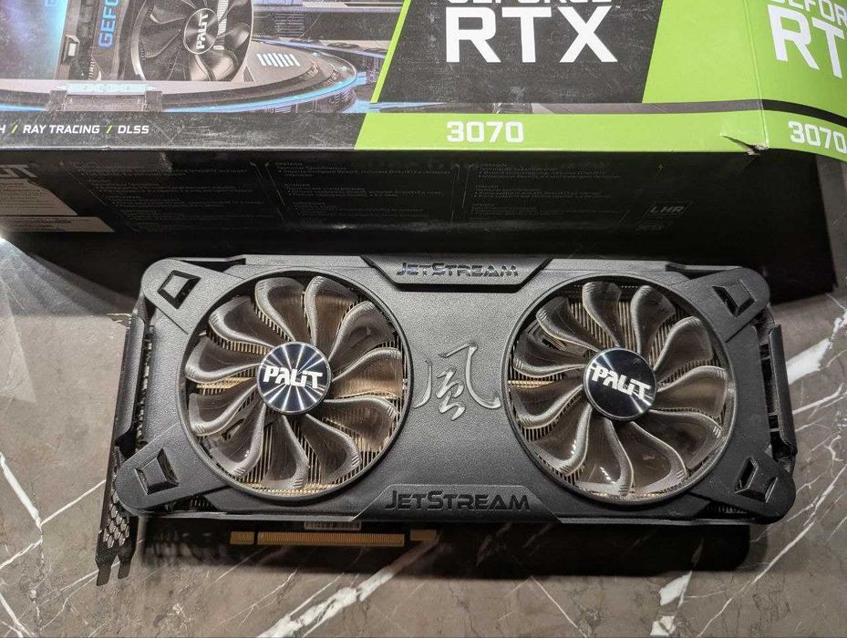 Відеокарта Nvidia RTX 3070 Palit JetStream 8Gb