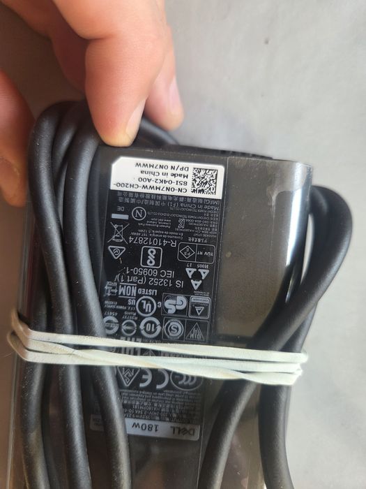 Nowy sprawny zasilacz Dell 180w (ze zdjecia)
