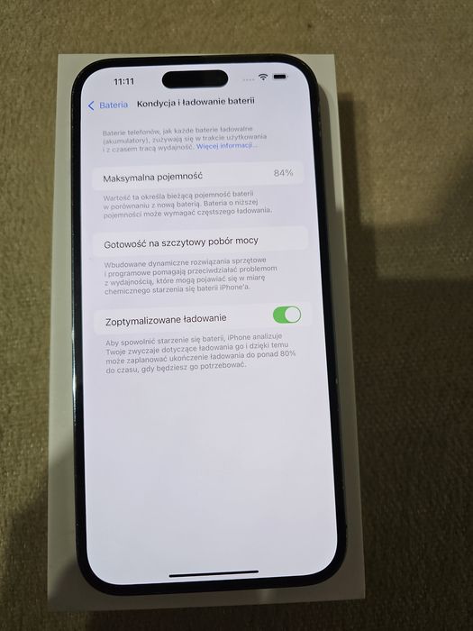 Iphone 14 Pro Max 256GB Deep Purple - stan bardzo dobry 100% sprawny