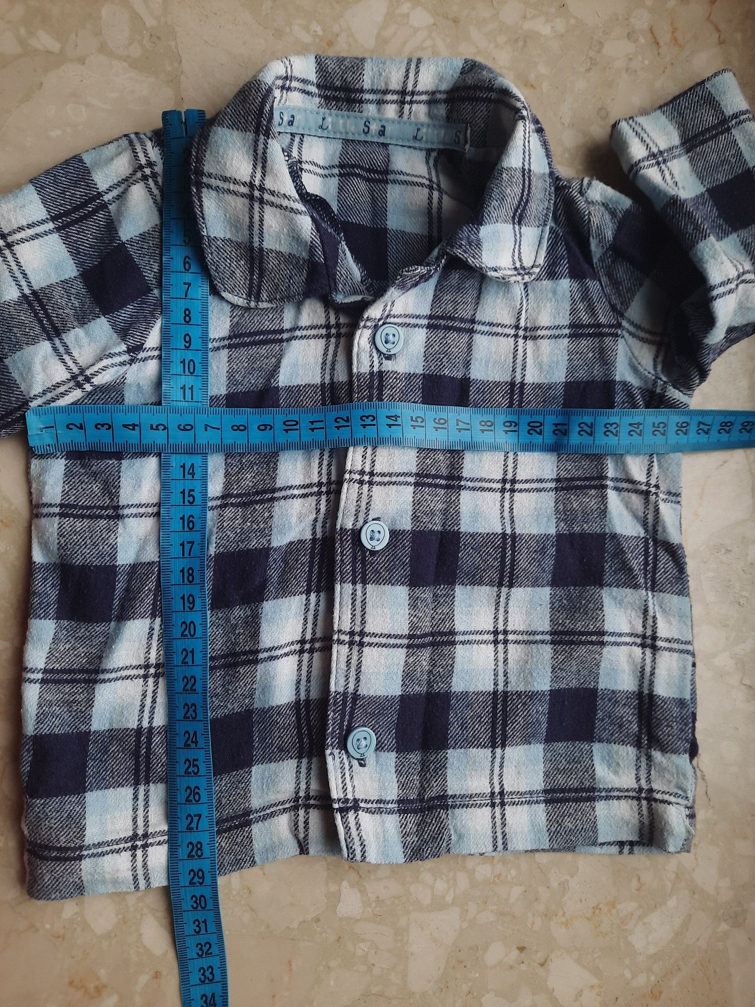 Koszula z długim rękawem niemowlęca dla chłopca George r. 62-68