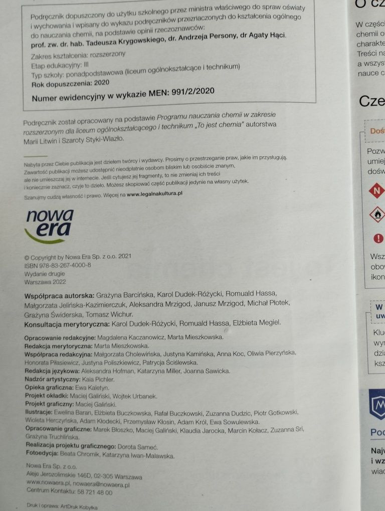 To jest chemia 2 podręcznik zakres rozszerzony