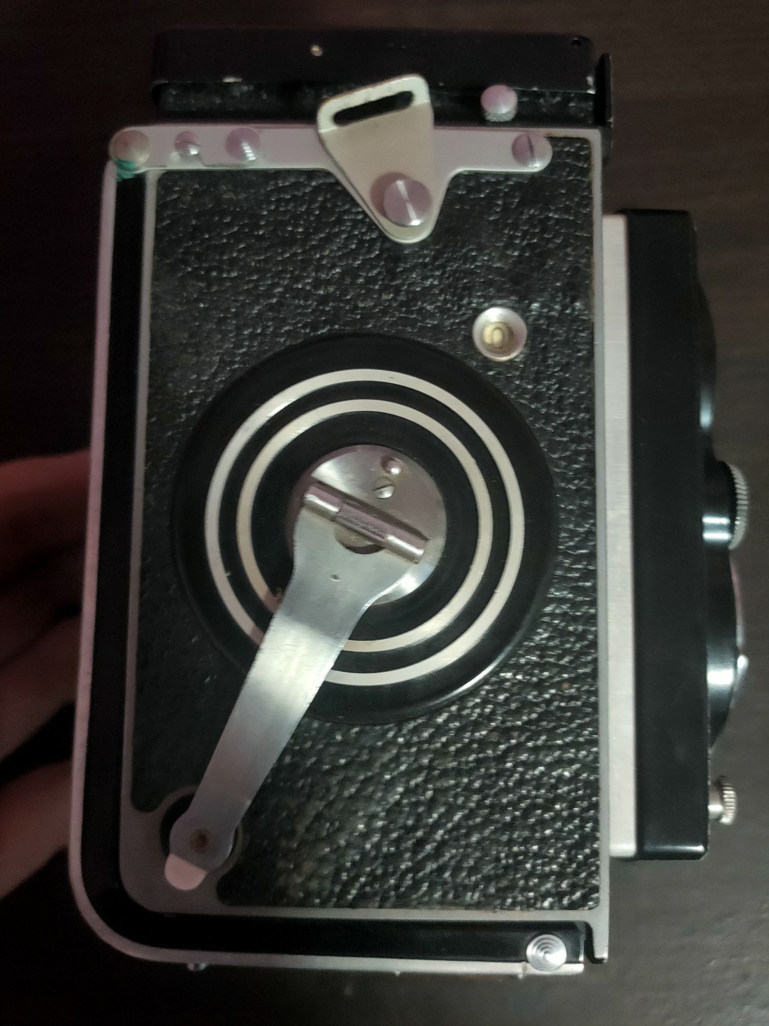 Aparat Rolleiflex z oryginalnym etui