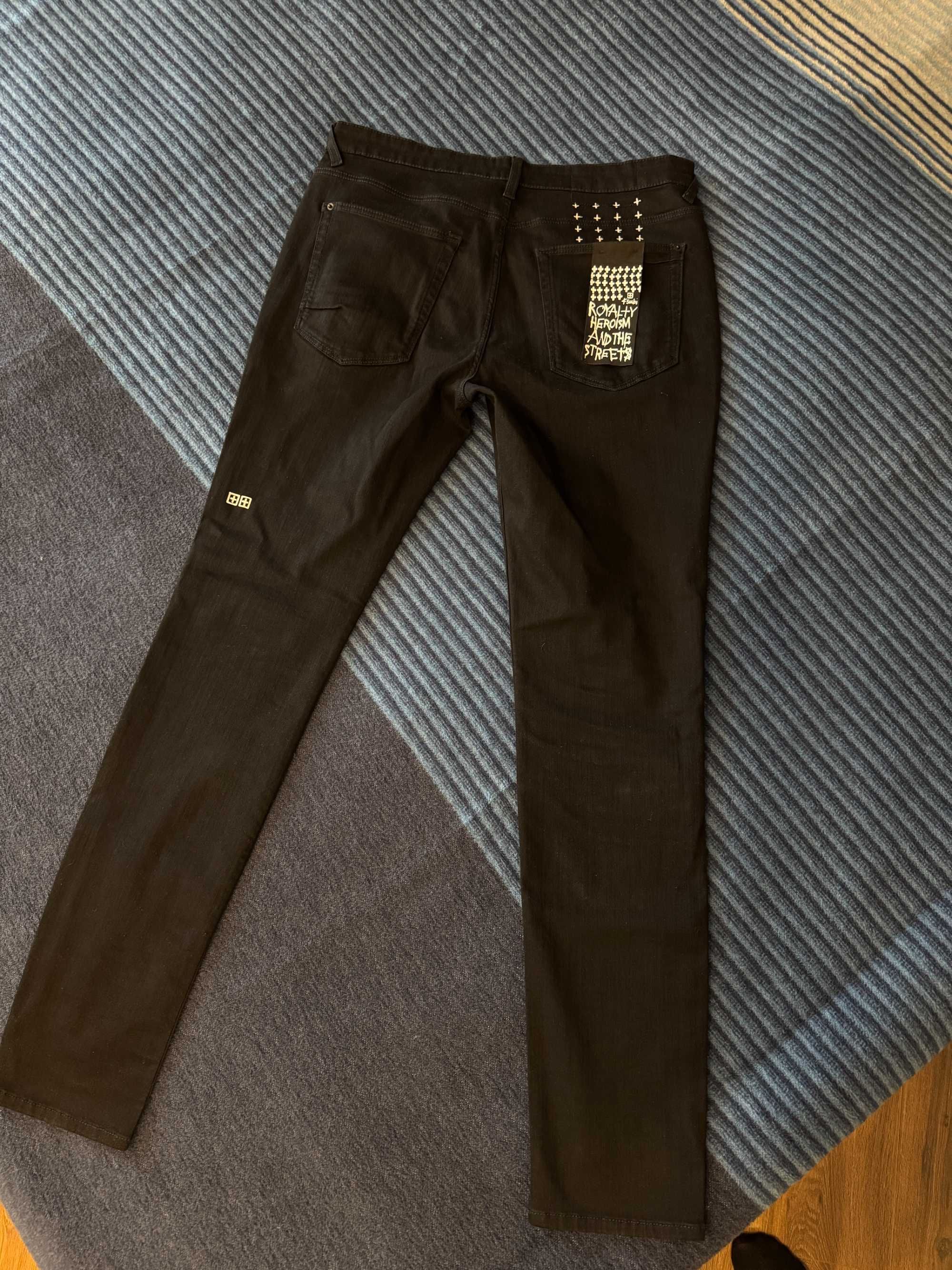 Джинсы Ksubi Van Winkle Black Rebel Size 34