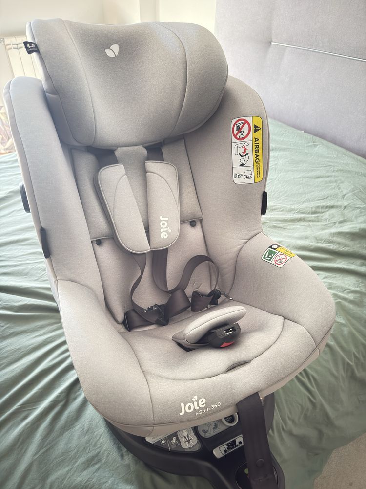 Cadeira auto Joie I-Spin 360 - Gray Flannel