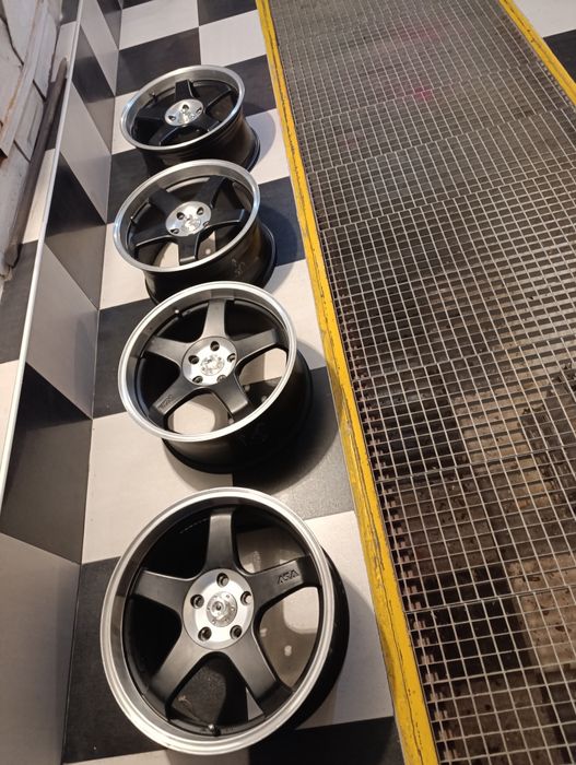 Alufelgi ASA 18 5x114.3 8.5j et 40 JDM Mazda 3 nissan