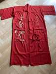 Szlafrok kimono czerwony