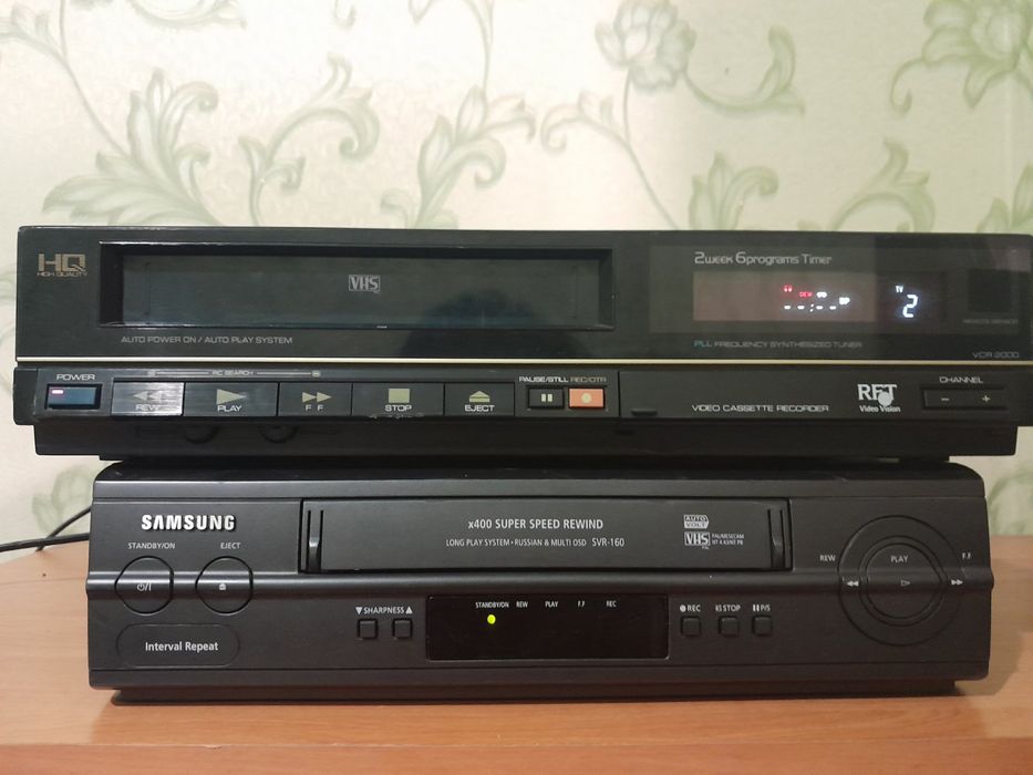 Відеомагнітофон Samsung SVR-160,RFT VCR-2000