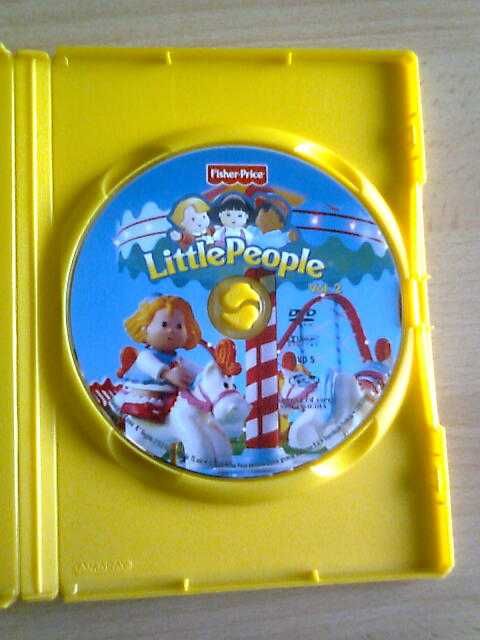 DVD infantil da FisherPrice, colecção Little People 2