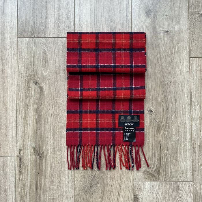 Шарф Barbour Red Tartans Wool Scarf
