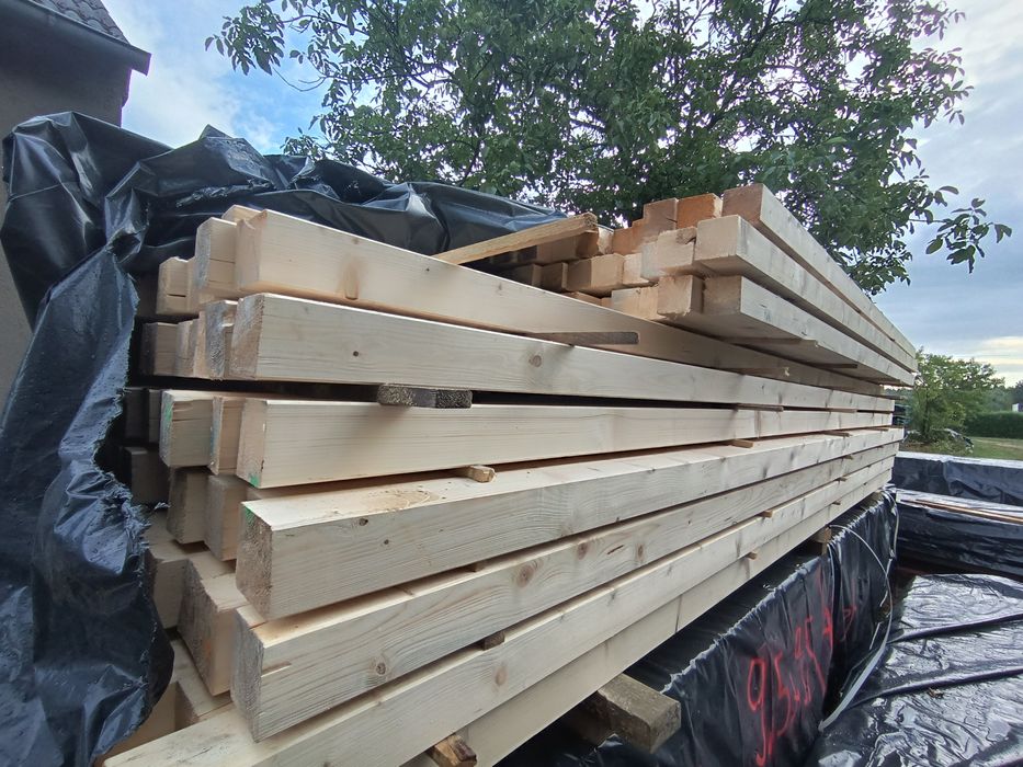 ***WYPRZEDAŻ***  Kantówka 95x95, 10x10 drewno konstrukcyjne c24