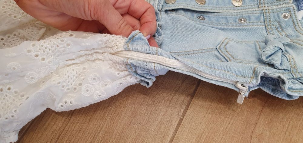 Śliczna sukienka Mayoral na wesele komunie chrzciny 98