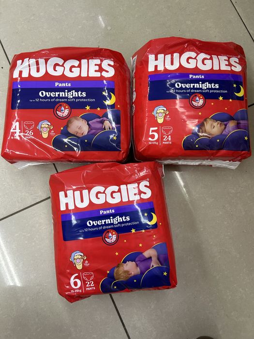 Підгузки трусики huggies pants evernights 4,5,6