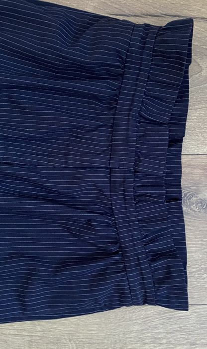 Spodnie eleganckie & other stories cygaretki garniturowe w paski S