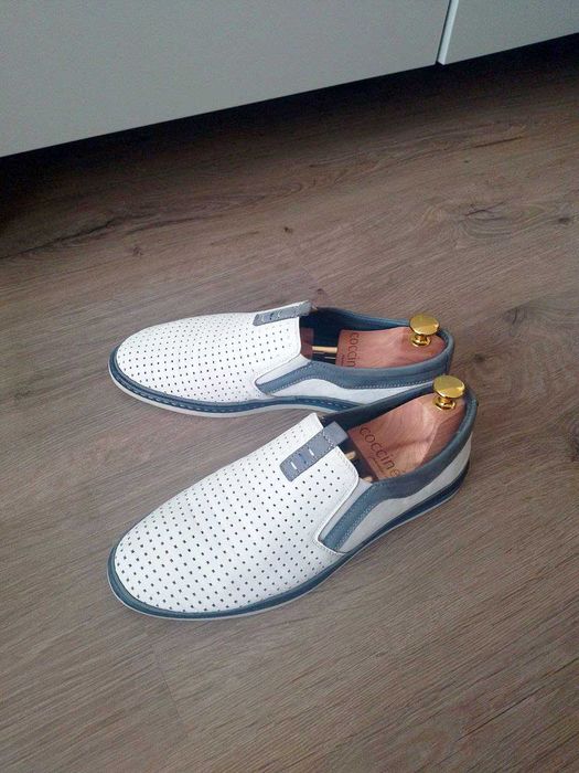 Чоловічі мокасини шкіряні Розмір 40 (26,5/27 см)