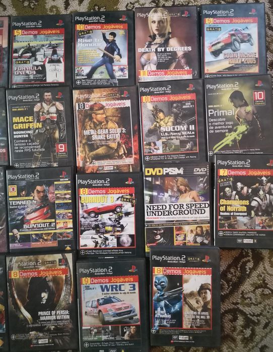 27 dvd de Demos para ps2