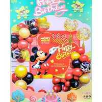 Girlanda balonowa Myszka Miki Mickey Mouse balony zestaw